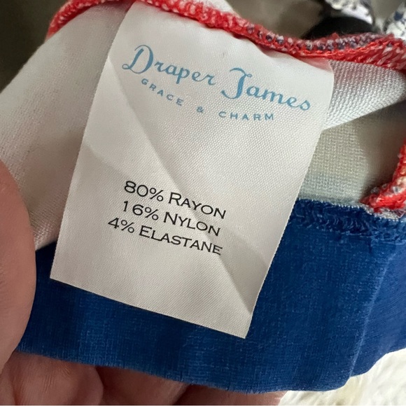 DRAPER JAMES Oak Hill Vines Hillsboro Floral Paisley Shift Dress, M - Picture 13 of 15